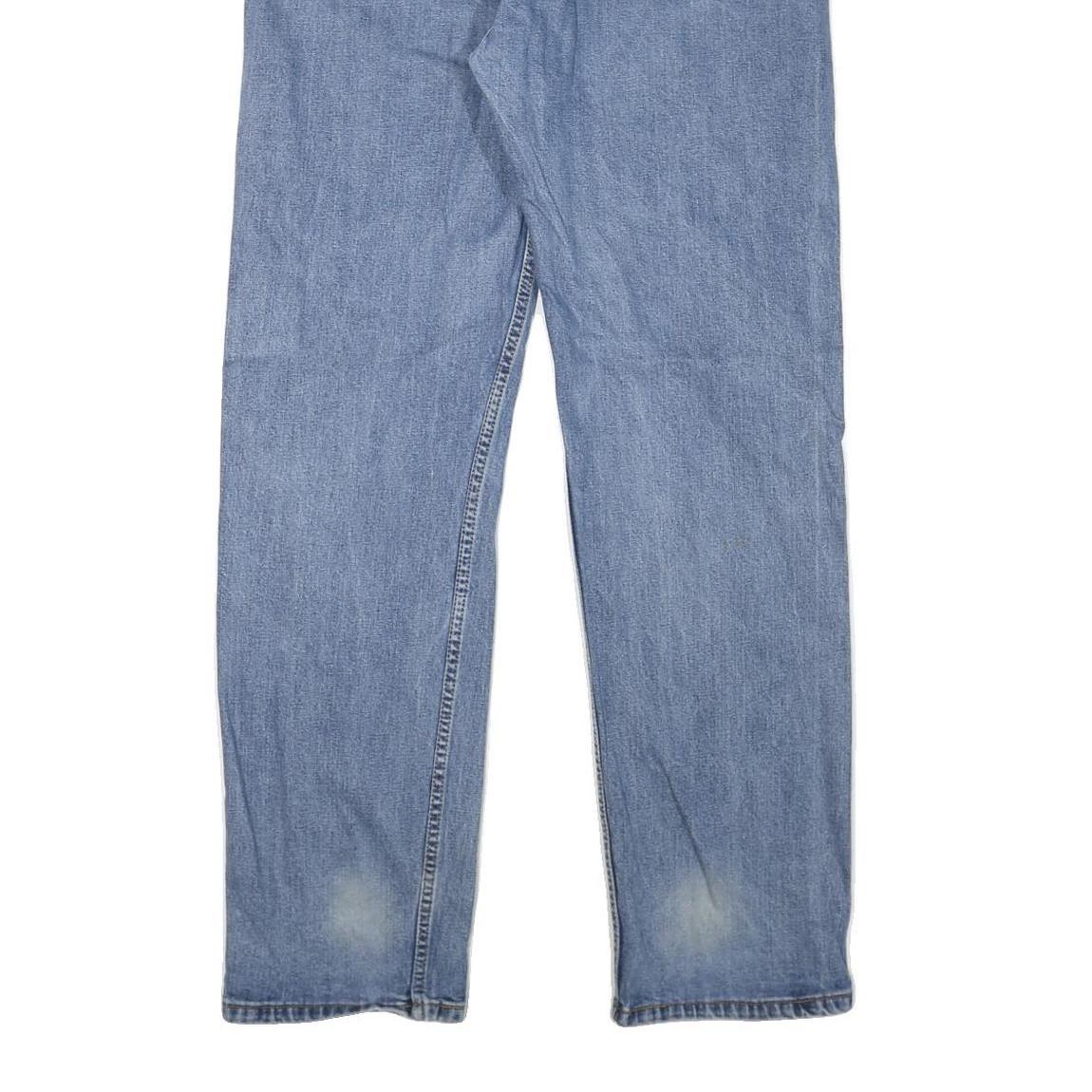 LEVI'S 505 Mens Regular Fit Straight Denim Medium W36 L33 Classic Zip Jeans