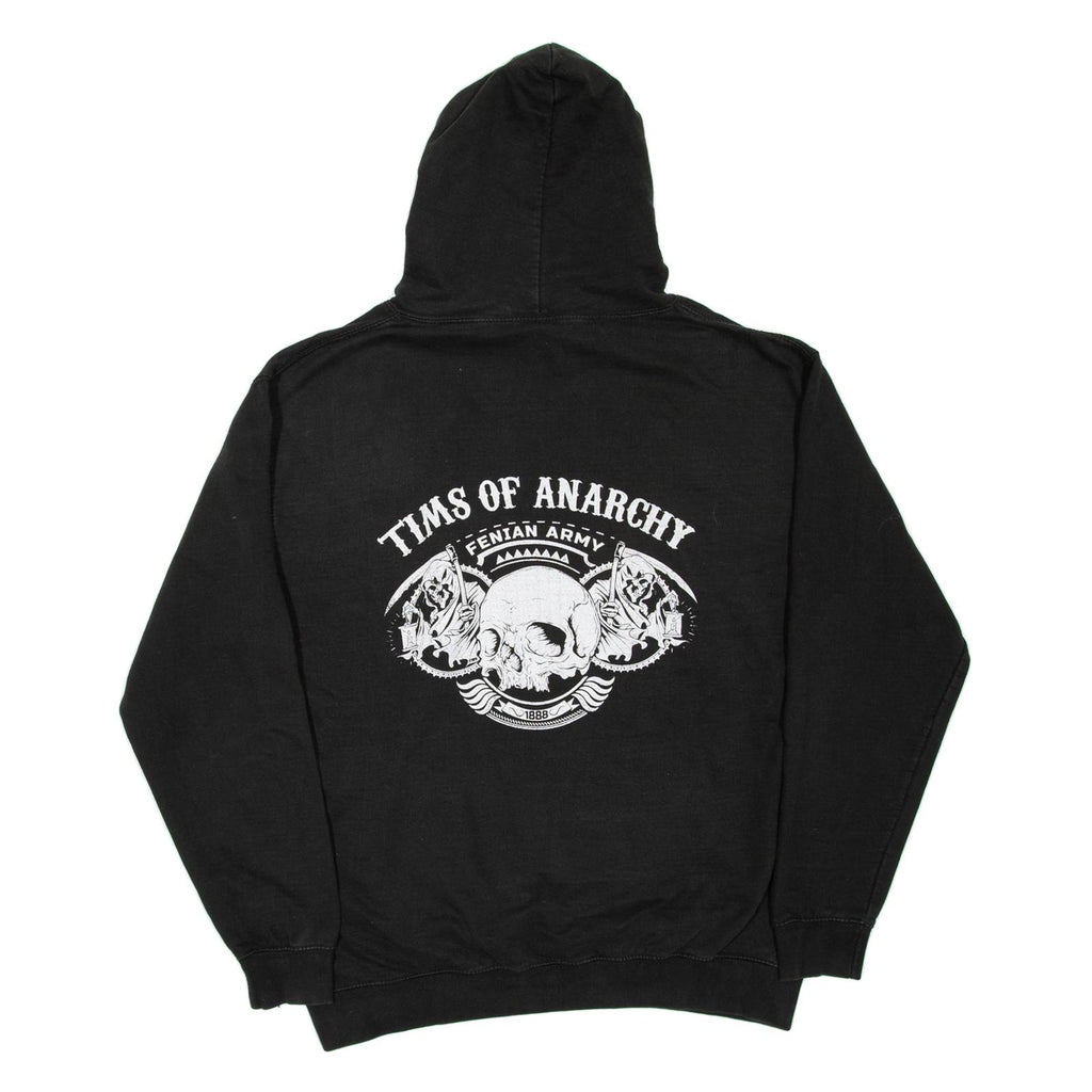 AWD Grim Reaper Skulls Mens Black Hoodie XL