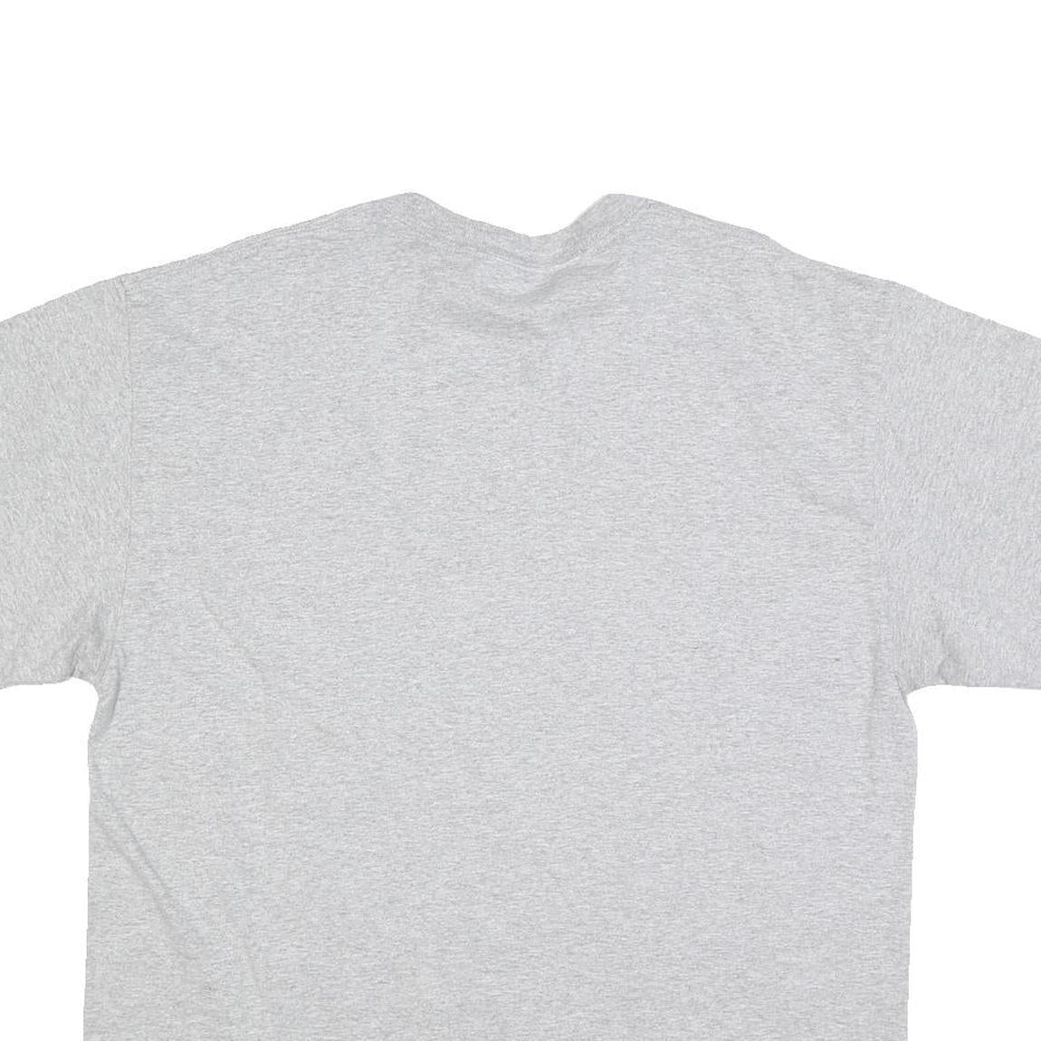 PORT & COMPANY Mens Grey Simpson University Alumni Graphic T-Shirt XL Short