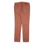 TIMBERLAND Mens Cotton Salmon Slim Straight Trousers W32 L32 Casual Stylish