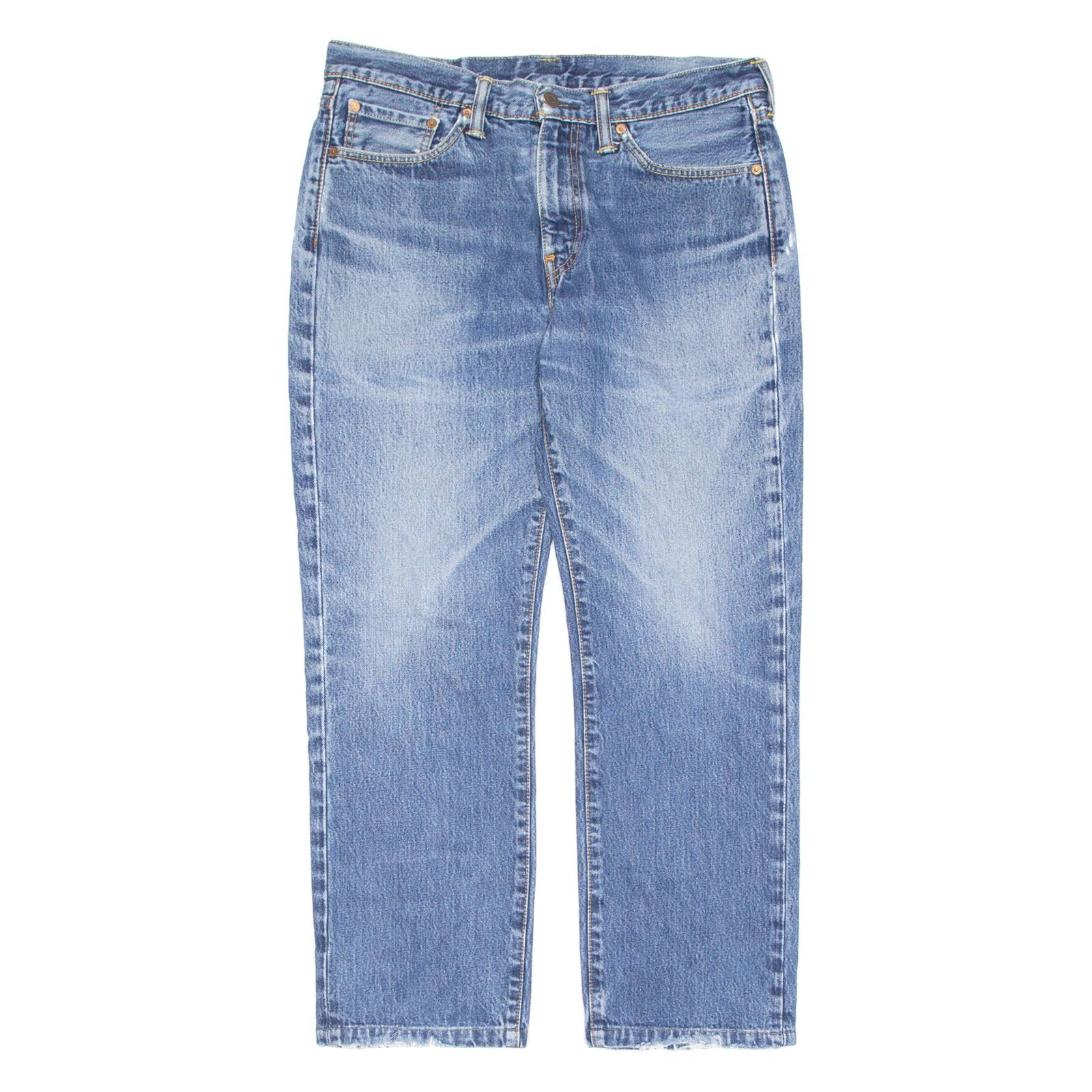 LEVI'S 514 Jeans Mens Blue Regular Straight W33 L25