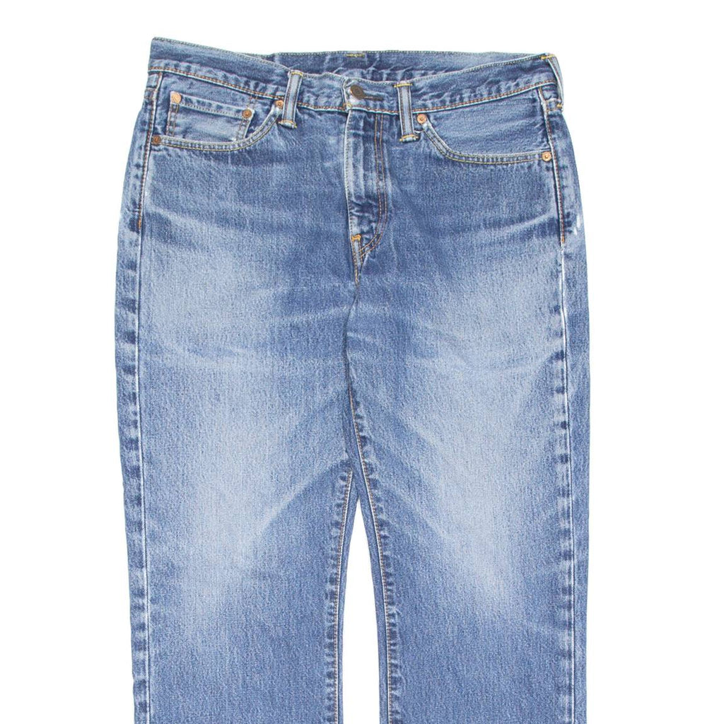 LEVI'S 514 Jeans Mens Blue Regular Straight W33 L25