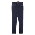 JACK WILLS Mens Slim Skinny Denim Dark Blue Cotton Blend Zip W28 L32 Stretch
