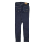 JACK WILLS Mens Slim Skinny Denim Dark Blue Cotton Blend Zip W28 L32 Stretch
