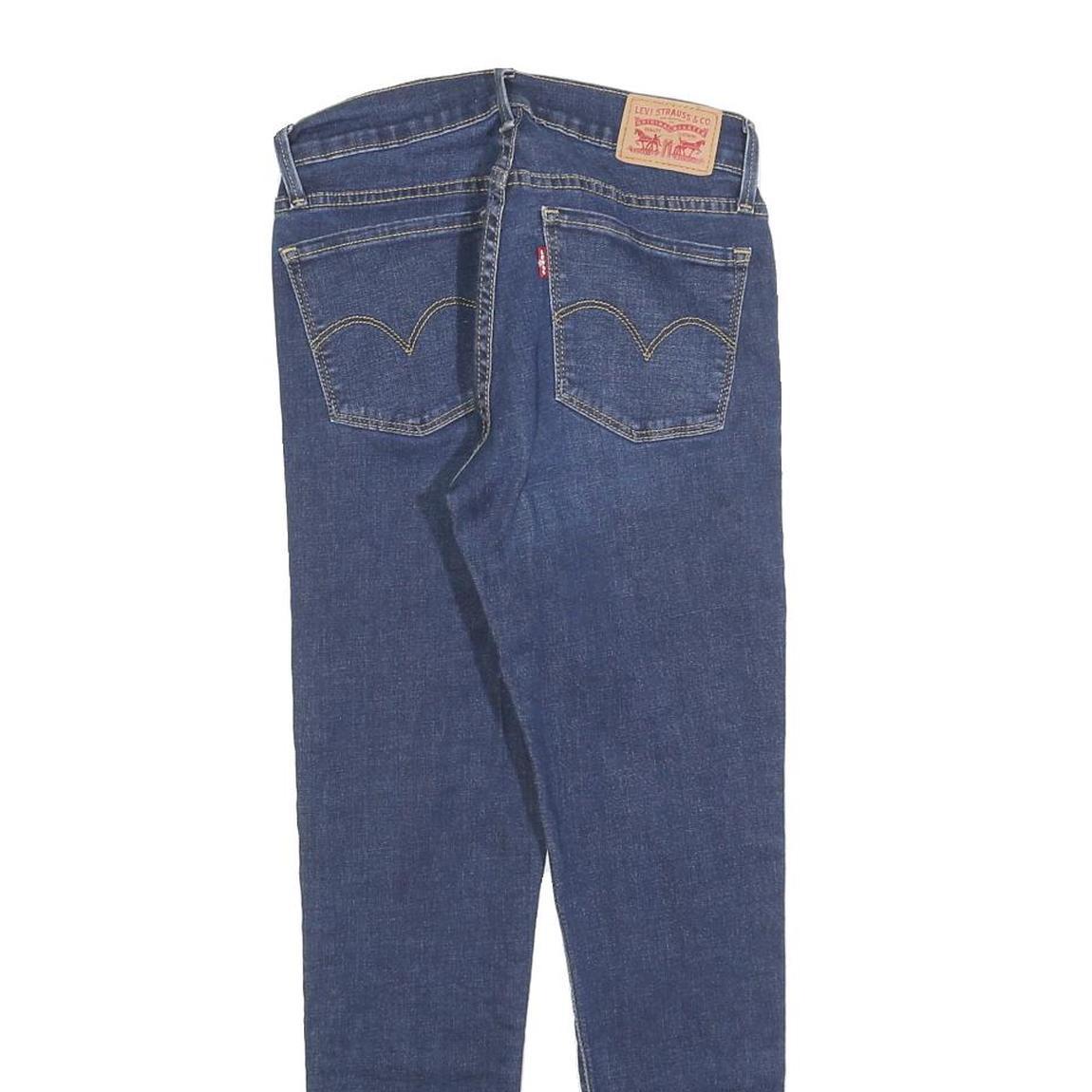 LEVI'S 710 Womens Jeans Blue Slim Skinny Denim Medium W26 L26 Stretch Cotton