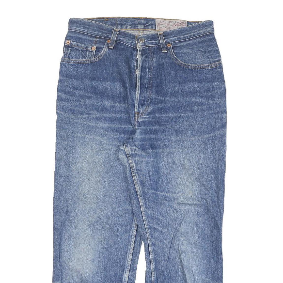 LEVI'S 901 Womens Jeans Blue Regular Straight Denim Medium W30 L25 Classic Fit