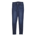 LEVI'S Womens Jeans Blue Slim Skinny Denim Medium W26 L30 Stylish Zip Closure