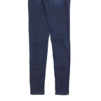 LEVI'S Womens Jeans Blue Slim Skinny Denim Medium W26 L30 Stylish Zip Closure