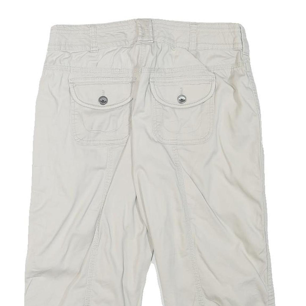 STYLE AND CO Womens Shorts White Casual Cotton Blend M W30 Functional Pockets