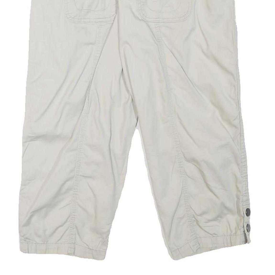 STYLE AND CO Womens Shorts White Casual Cotton Blend M W30 Functional Pockets