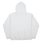 ALSTYLE AMERICAN APPAREL Mens White Indiana University Hoodie M Cotton Blend