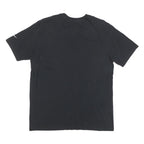 NIKE Mens Black Just Win Baby Graphic T-Shirt L Short Sleeve Crew Neck Cotton