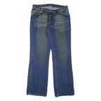 KANGOL Womens Jeans Blue Regular Bootcut Stone Wash W31 L32