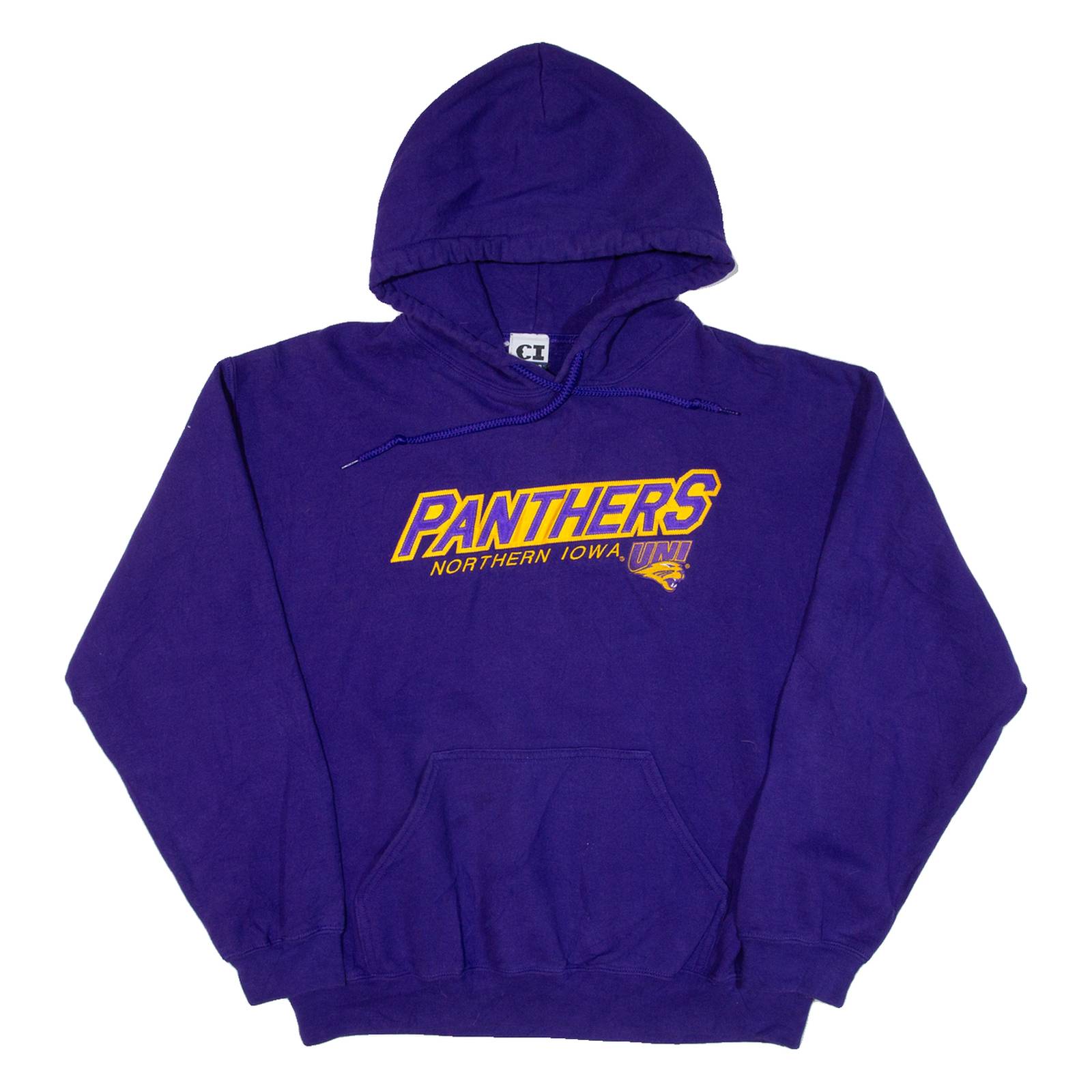 CI SPORT Panthers Northern Iowa Mens Purple Hoodie USA M