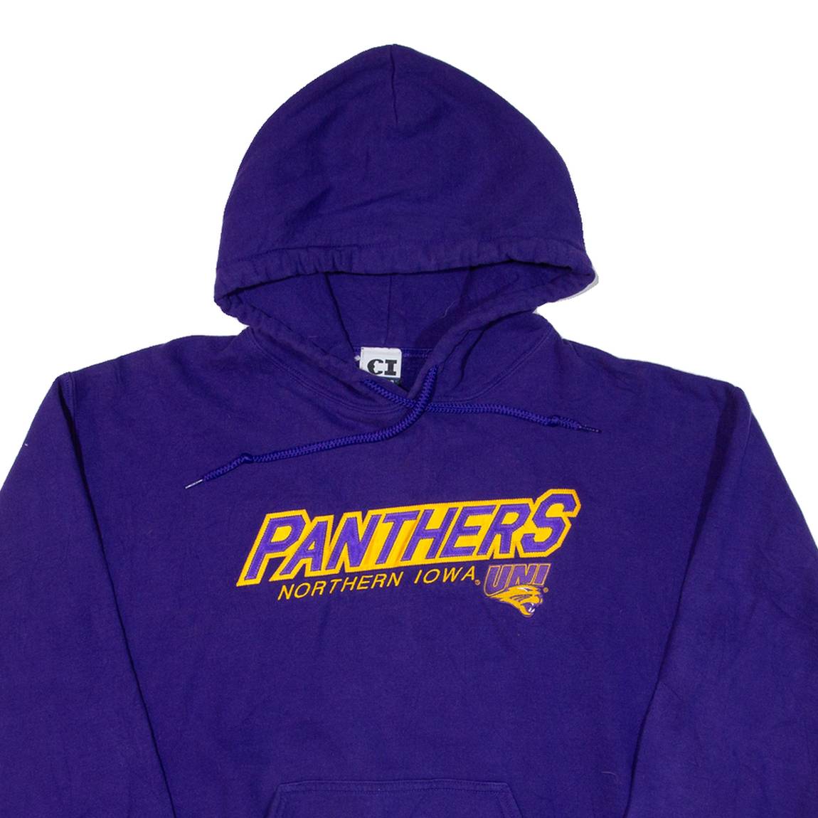 CI SPORT Panthers Northern Iowa Mens Purple Hoodie USA M
