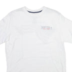 NAUTICA Mens T-Shirt White USA XS