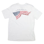 NAUTICA Mens T-Shirt White USA XS
