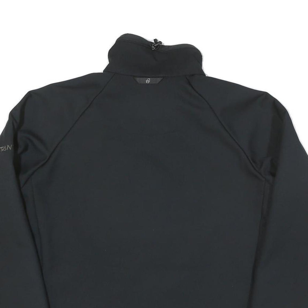 COLUMBIA Womens Black Softshell Jacket L Polyester Blend Zip Outdoor Lightweight