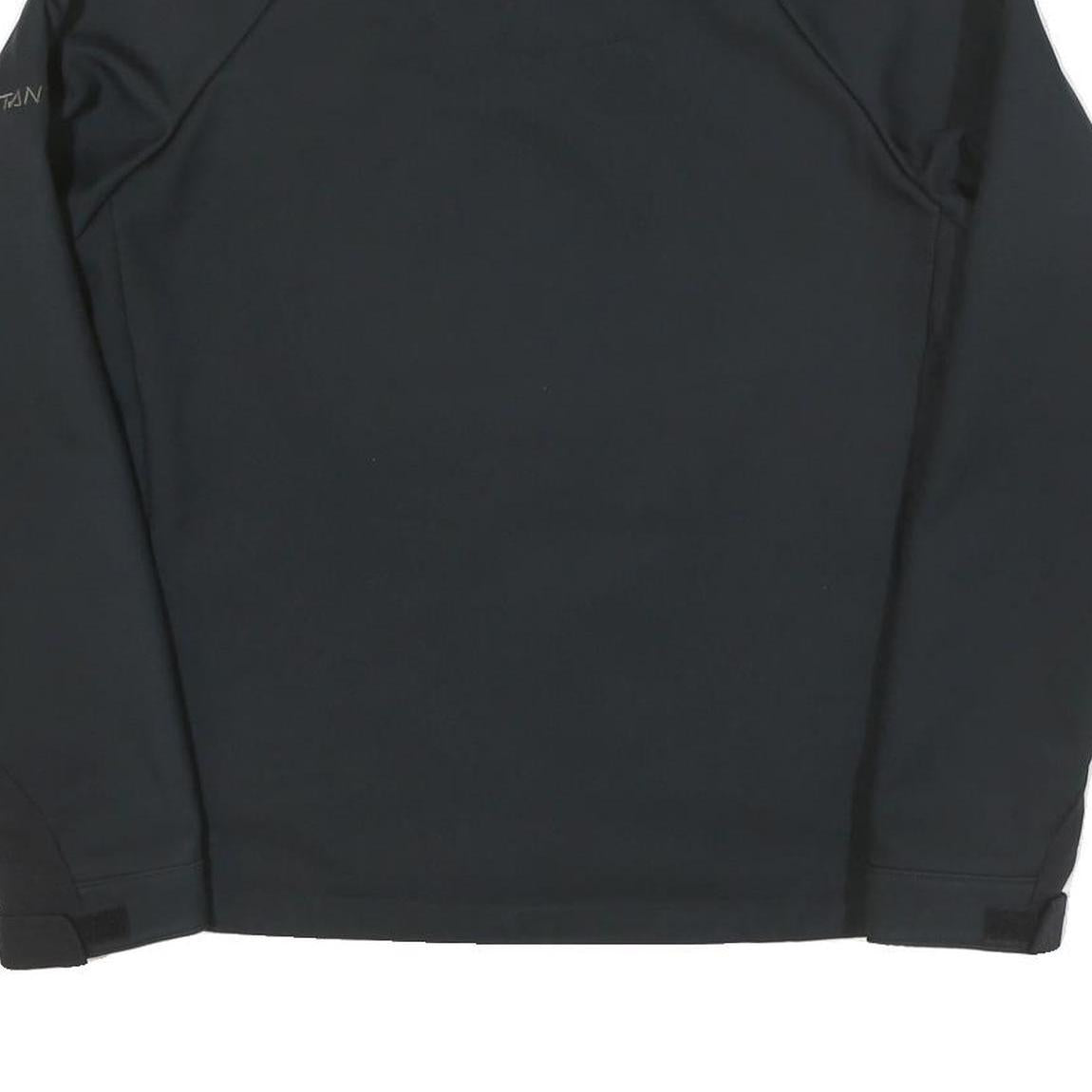 COLUMBIA Womens Black Softshell Jacket L Polyester Blend Zip Outdoor Lightweight