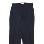 NADIA NARDI Womens Polyester Black Regular Straight Trousers W27 L25 Stylish