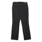 LEVI'S 505 Womens Black Regular Straight Denim W28 L28 Zip Cotton Blend Jeans