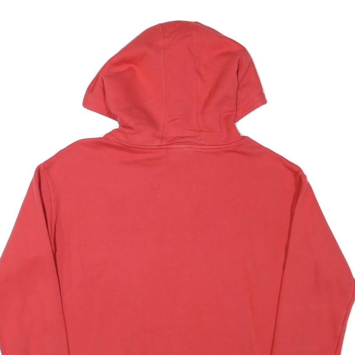 CHAMPION Mens Red Hoodie M Cotton Blend Pullover Sweatshirt