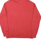 CHAMPION Mens Red Hoodie M Cotton Blend Pullover Sweatshirt