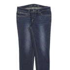 LEVI'S Womens Slim Blue Denim Medium Jeans W29 L32 Classic Zip Pockets