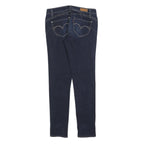 LEVI'S Womens Slim Blue Denim Medium Jeans W29 L32 Classic Zip Pockets