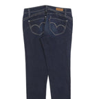 LEVI'S Womens Slim Blue Denim Medium Jeans W29 L32 Classic Zip Pockets