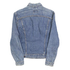 LEVI'S Womens Blue Denim Jacket XL Cotton Blend Classic Button Front