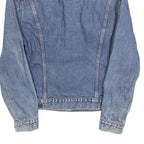 LEVI'S Womens Blue Denim Jacket XL Cotton Blend Classic Button Front