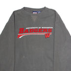 CADRE ATHLETIC University Of Wisconsin Badgers Mens Sweatshirt Grey 90s USA M