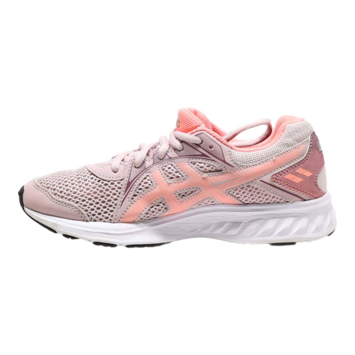 ASICS Sneaker Trainers Purple Canvas Womens UK 3