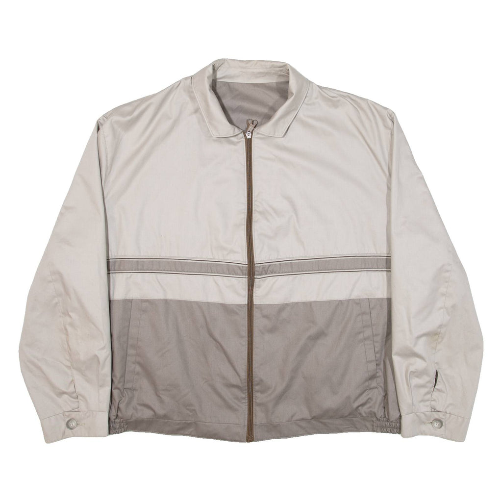 Reversible Mens Jacket Beige XL