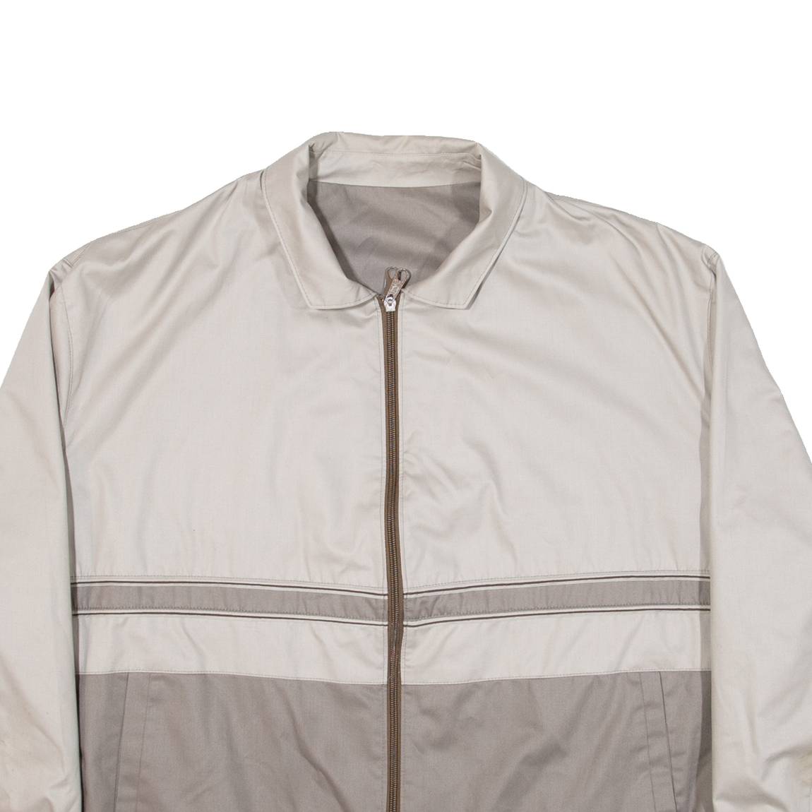 Reversible Mens Jacket Beige XL