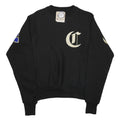 CHAMPION REVERSE WEAVE Mens Black XS Crew Neck Sweatshirt Cotton Blend Champion