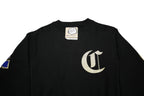 CHAMPION REVERSE WEAVE Mens Black XS Crew Neck Sweatshirt Cotton Blend Champion