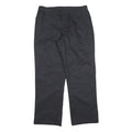 RED KAP Womens Cotton Blend Black Regular Fit Straight Leg Trousers W32 L30