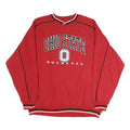 LEE Mens Red Ohio State Buckeyes Crew Neck XL Sweatshirt Vintage Sportswear