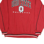 LEE Mens Red Ohio State Buckeyes Crew Neck XL Sweatshirt Vintage Sportswear