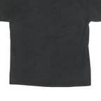 CHAMPION Mens Black L Graphic T-Shirt Short Sleeve Crew Neck Logo Cotton Blend