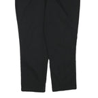 DICKIES Womens Cotton Blend Black Slim Tapered Trousers W32 L24
