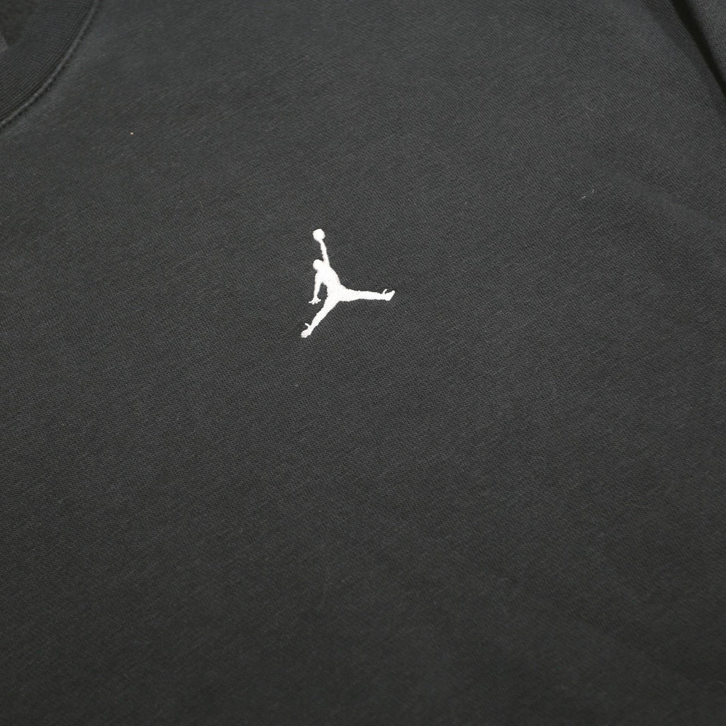 AIR JORDAN Mens Black Cotton Blend Crew Neck M Jumpman Logo Sweatshirt