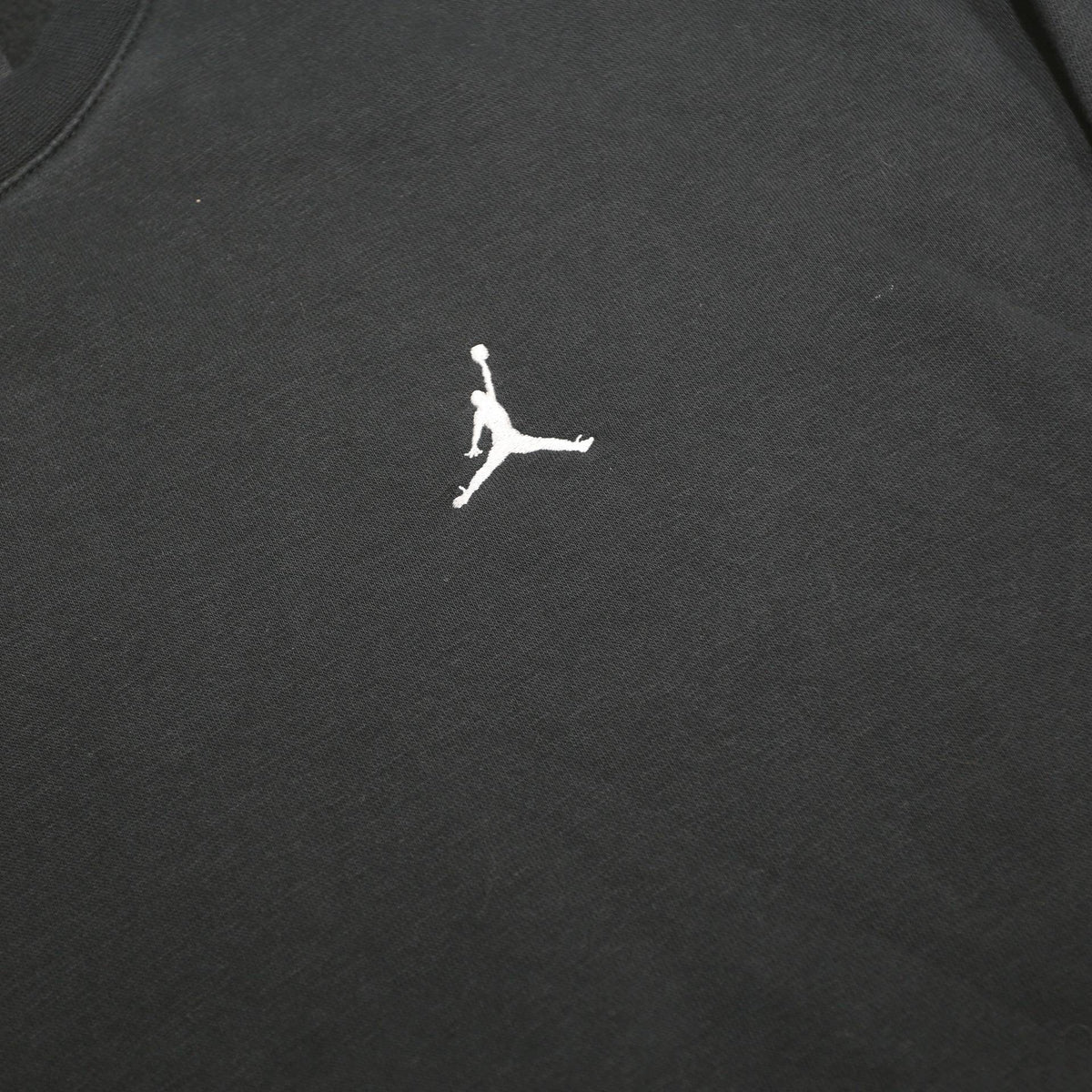 AIR JORDAN Mens Black Cotton Blend Crew Neck M Jumpman Logo Sweatshirt