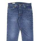 LEVI'S 512 BIG E Jeans Mens Blue Slim Tapered Stone Wash W33 L25