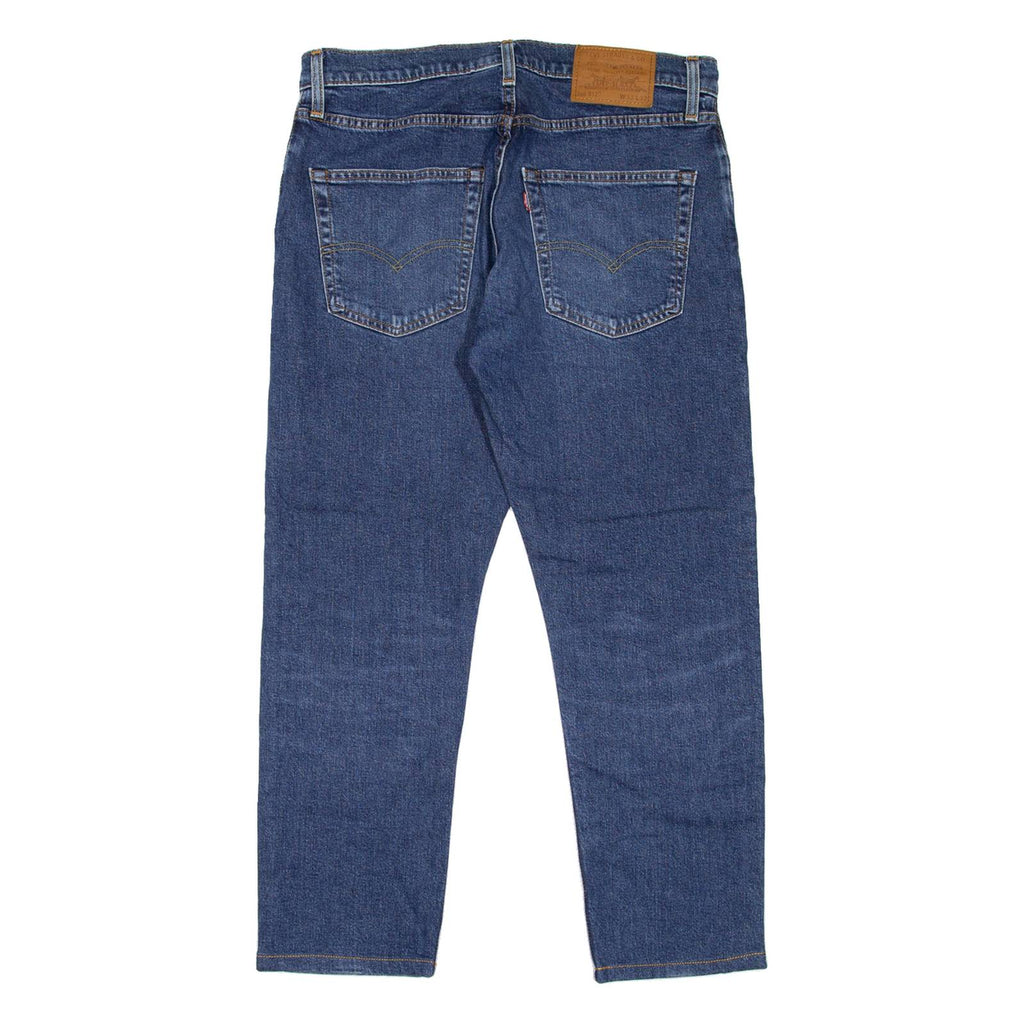 LEVI'S 512 BIG E Jeans Mens Blue Slim Tapered Stone Wash W33 L25