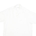 CALVIN KLEIN JEANS Mens White Shirt S Cotton Blend Casual Button-Up