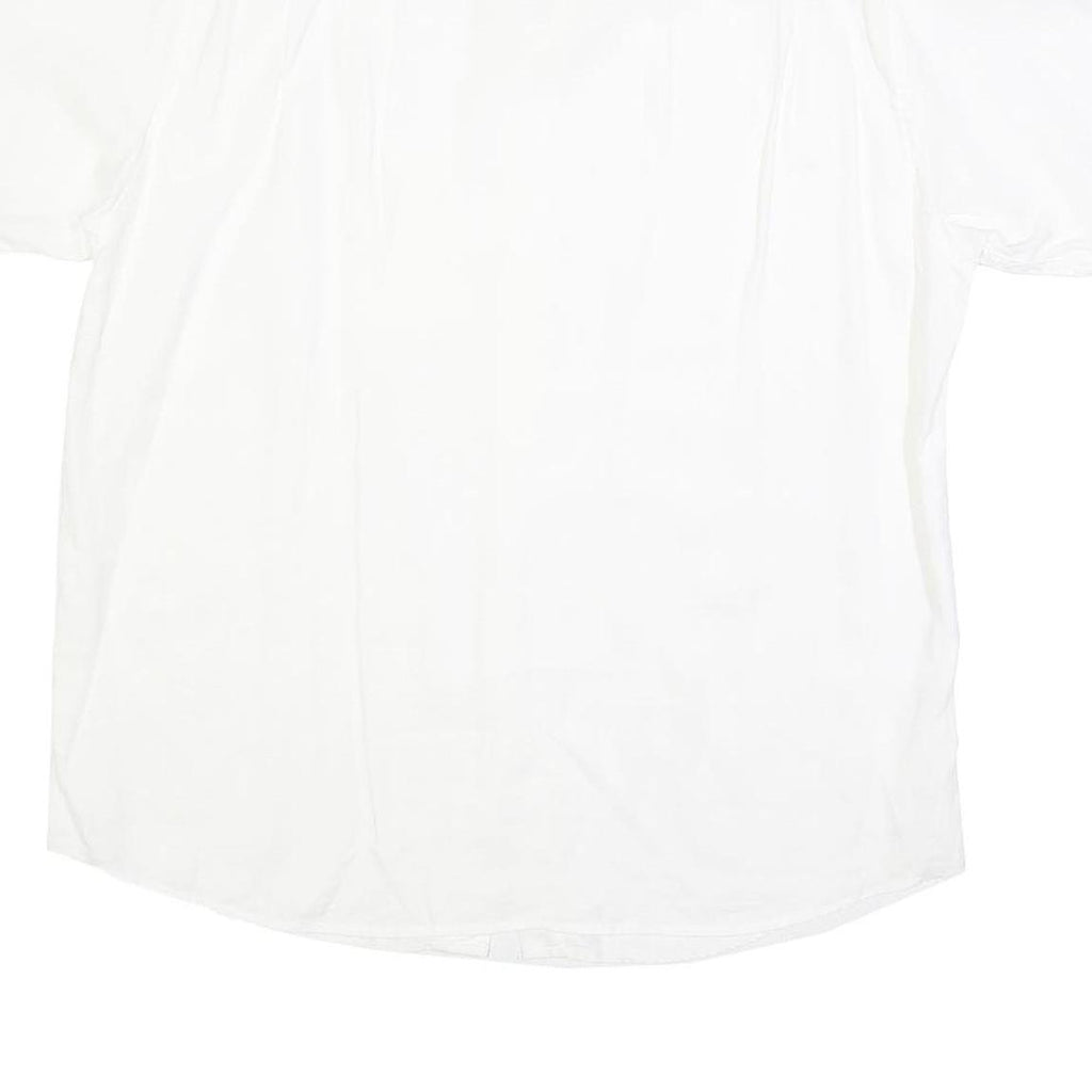 CALVIN KLEIN JEANS Mens White Shirt S Cotton Blend Casual Button-Up