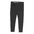 LEVI'S Womens Cotton Blend Black Slim Skinny Trousers W30 L26 Zip Closure
